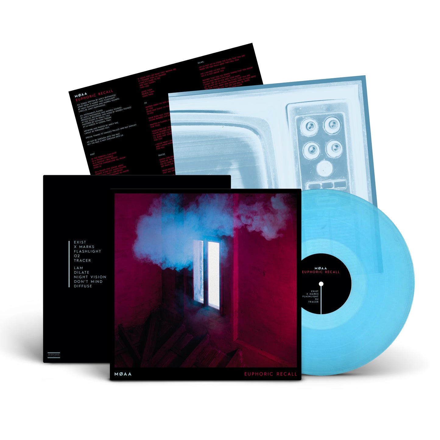 Euphoric Recall - Limited Edition 12" Electric Blue Transparent Vinyl